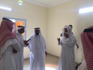 An Inspection Visit by the College Dean to the New Leased Building